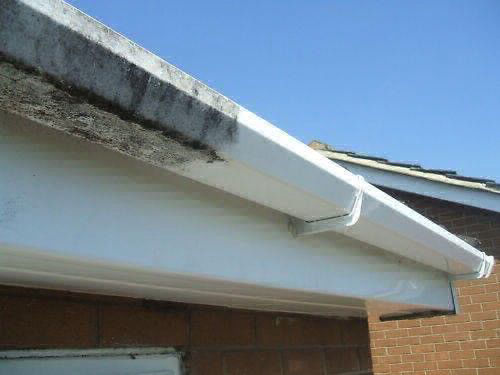 Soffit cleaning